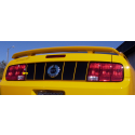 2005-09 Mustang Tail Panel Accent Decal (Style 1 - Serrated)
