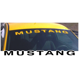 Mustang Windshield Decal 2.75" x 40"