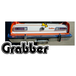 1974-75 Ford Maverick Grabber Tail Panel Name Paint Stencil