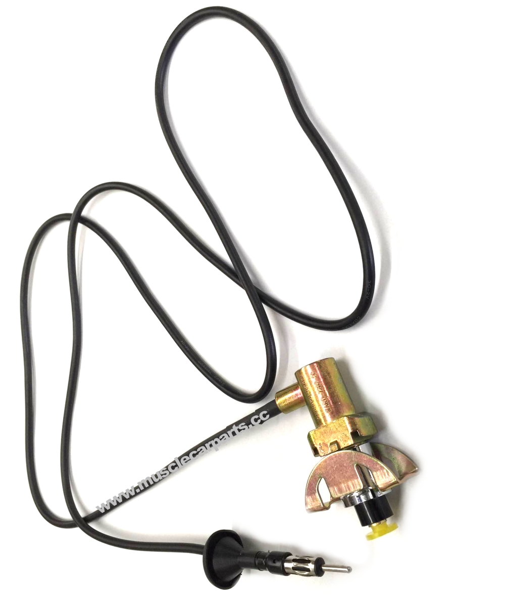 Antenna 90deg OE Base Cable Fits 68-74 GTX Cuda Charger Challenger Dart Demon