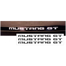 1987-93 Mustang Embossed Bumper Letters - GT or LX Models