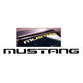 1987-93 Mustang Windshield Decal - 2.5" x 40"