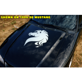 Mustang Horse Head Decal - 27" Tall