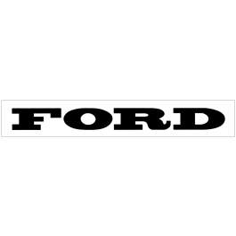 Ford Windshield Decal