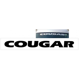 Cougar Windshield Decal
