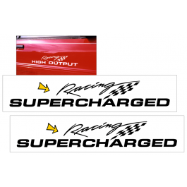 Supercharged Racing Decal Set