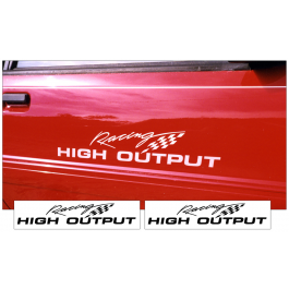 High Output Racing Decal Set