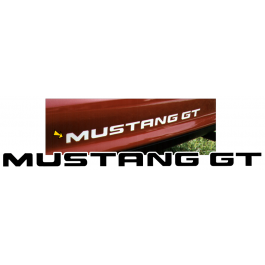 1994-98 Mustang Embossed Bumper Letters - GT or LX Models