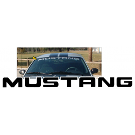 Mustang Windshield Decal - 3" x 40"