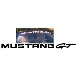 Mustang GT Windshield Decal - 3" x 40"
