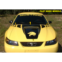 1999-03 Mustang Claw Hood & Faders & Square Nose & Horse Head Decal