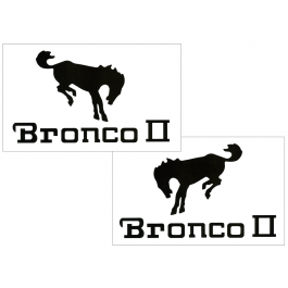 Ford Bronco II Decal Set - 6" x 10"