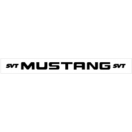 SVT Mustang Windshield Decal - 2.5" x 40"