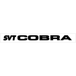 SVT Cobra Windshield Decal - 3" x 40"