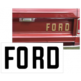 1966-77 Ford Bronco Tailgate Letters