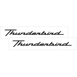 Ford Thunderbird Decal Set - 1.5" x 14"