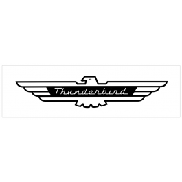 Ford Thunderbird Name Decal - 5" x 24"