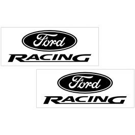 Ford Racing Decal Set - 4.5" x 12"