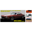 1970-72 Camaro Z/28 Paint Stencil Kit - 1970 ½ LS & 1973 HS - No RS