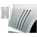 2010-15 Camaro Sculptured Side Body Vent Decal Accents