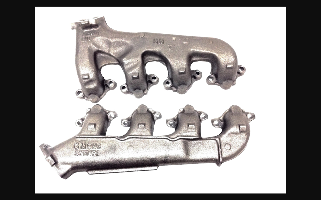 1966-1972 Chevrolet Chevelle Exhaust Manifolds - Big Block Pair W/O Air Injection Ports