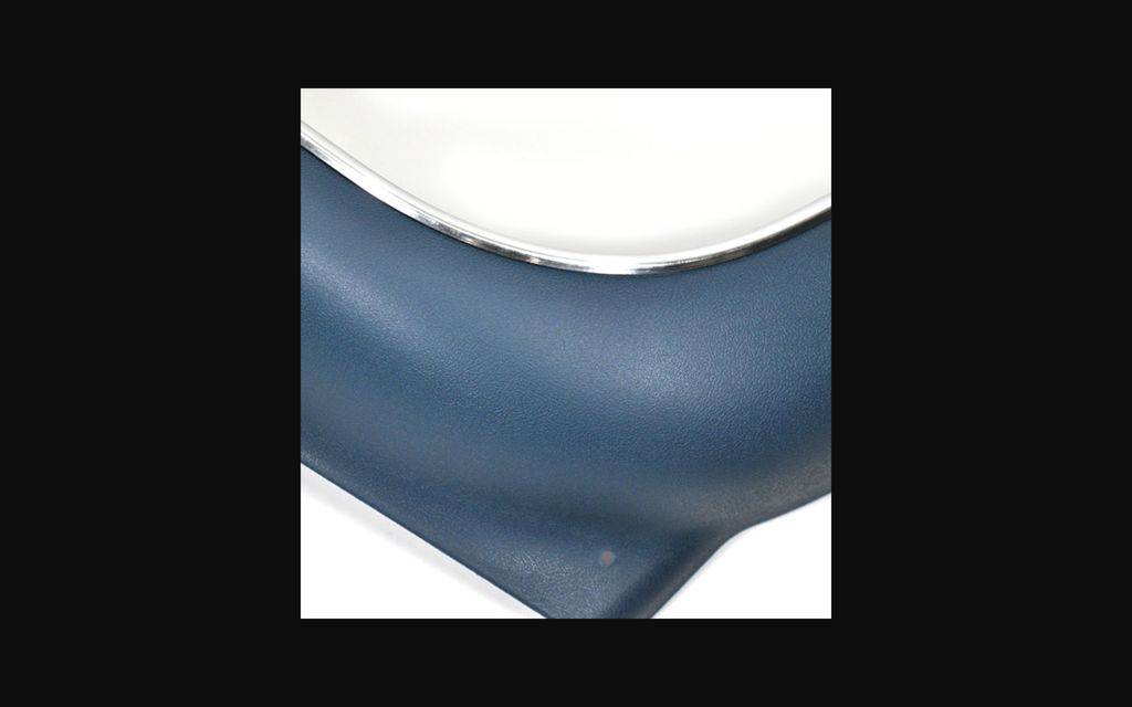 1966-1972 Chevrolet Chevelle Bucket Seat Aprons - Medium Blue