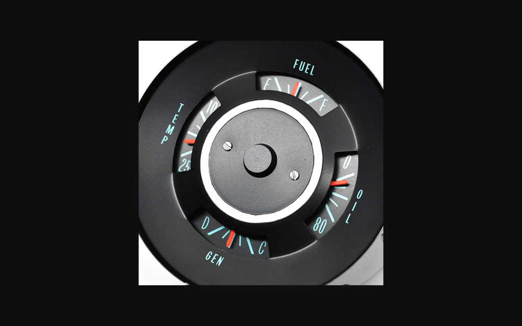 1967-1967 Pontiac Firebird Rally Gauge Setup