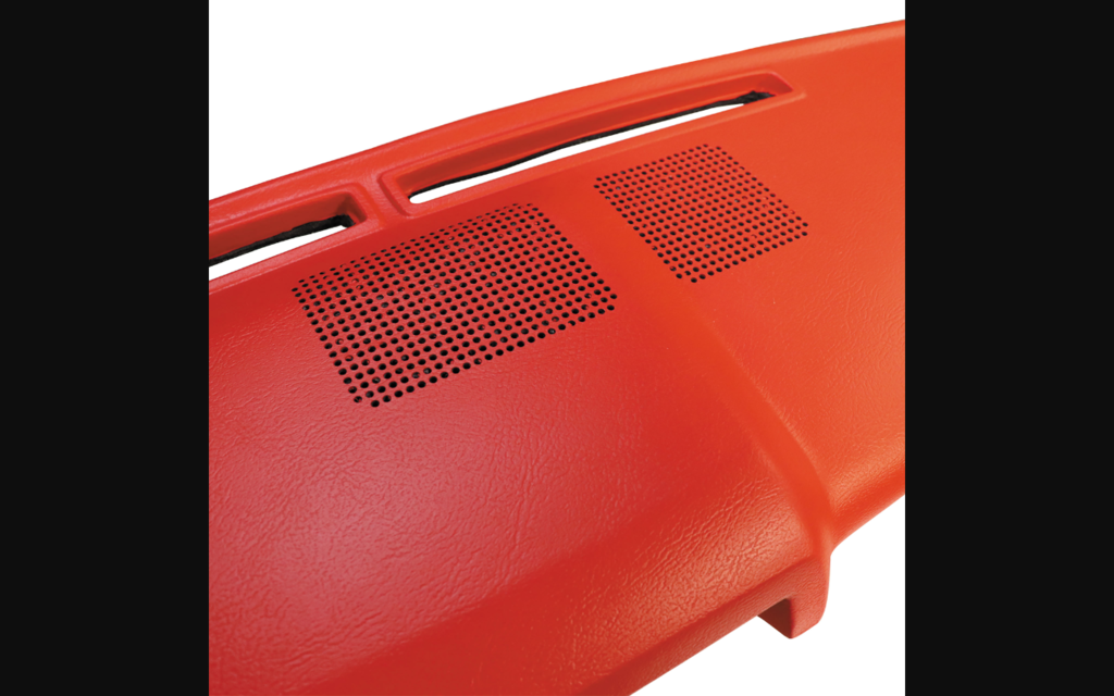 1967-1967 Ford Fairlane Dash Pad. Red Ford Fairlane