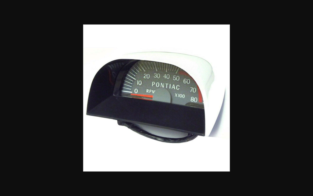 1965-1967 Pontiac GTO Hood Tach - Tall Style