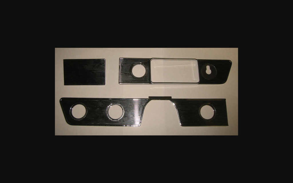 1964-1965 Pontiac GTO Lower Dash Insert Set