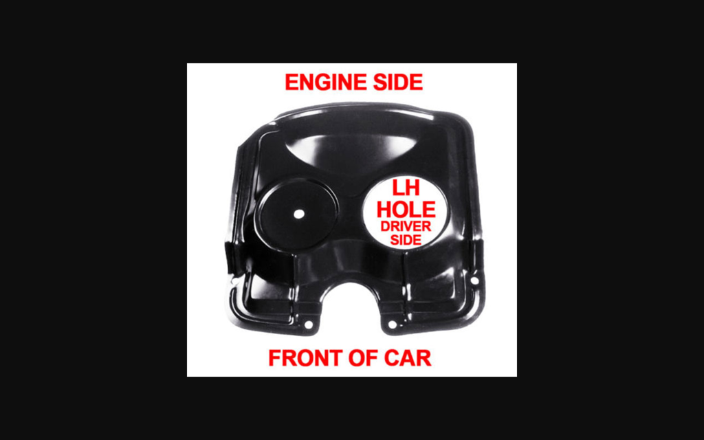 1965-1967 Pontiac GTO Fan Guard W/LH Hole