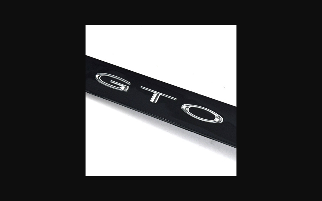 1967-1967 Pontiac GTO Grab Bar Plastic Insert