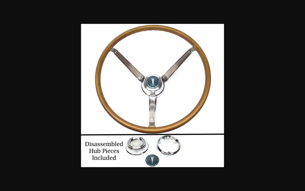 1967-1967 Pontiac GTO Wood Steering Wheel Kit