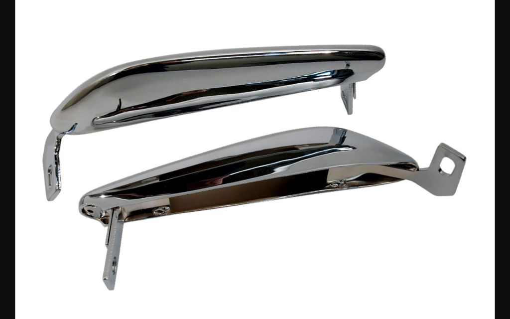 1964-1966 Ford Mustang Bumper Guards. Front