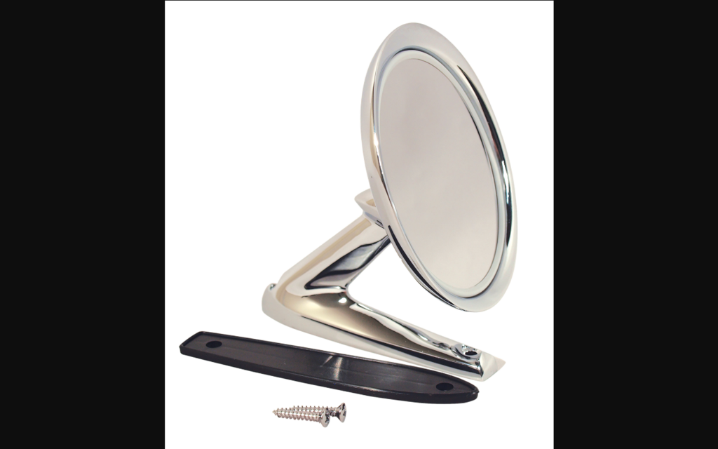 1964-1966 Ford Mustang Outside Mirror - Standard Manual - Left or Right Side