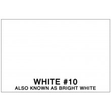 COLOR SAMPLE - 3M WHITE #10 (WH)