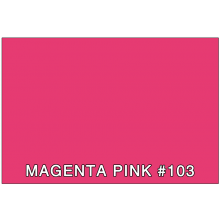 COLOR SAMPLE - 3M MAGENTA PINK #103 (MPK)