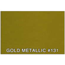 COLOR SAMPLE - 3M GOLD METALLIC #131 (GO)