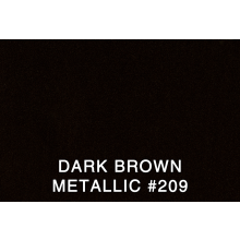 Color Sample - 3m Dark Brown Metallic #209 (Dbnm)