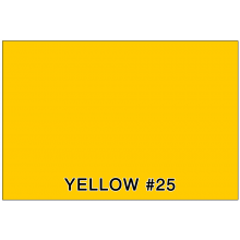 COLOR SAMPLE - 3M YELLOW #25 (YE)