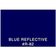 Color Sample - 3m Blue Reflective #r75 (Bl-r)