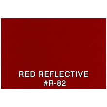 Color Sample - 3m Red Reflective #r82 (Rd-r)