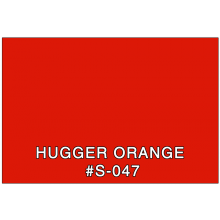 COLOR SAMPLE - ORACAL HUGGER ORANGE #047 (HOR)
