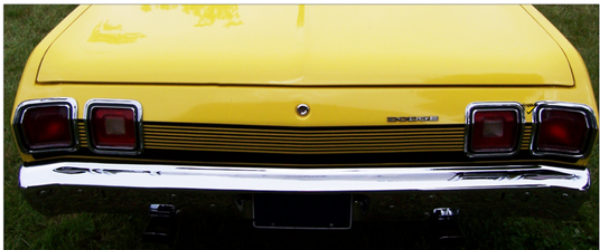 Picture of 1973 Dodge Dart Sport Tail Panel Stripes Kit