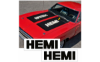 Picture of 1970 Dodge Charger HEMI Hood Lettering Numbers Decal Set