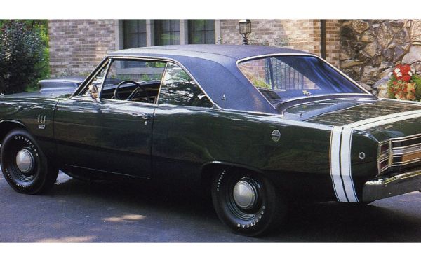 Picture of 1968 Dodge Dart Swinger Bumble Bee Tail Stripes Kit - No Names