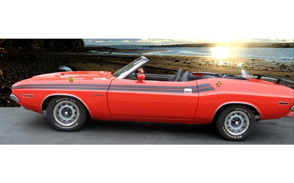 Picture of 1971 Dodge Challenger Upper Body Side Stripes Kit
