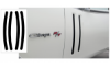 Picture of 1971 Dodge Charger R/T Door Scoop Depression Stripes Insert Kit