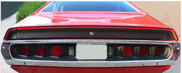 Picture of 1972 Dodge Charger Rallye Trunk Deck Lid Stripes Kit