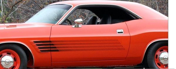 Picture of 1970 1971 1972 1973 1974 Dodge Challenger Rallye Side Stripes Kit